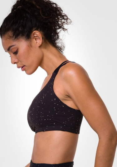 Image Title Onzie Aerial Bra - Gold Dust